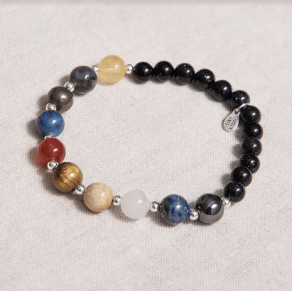 9 Planet Gemstone Energy Bracelet