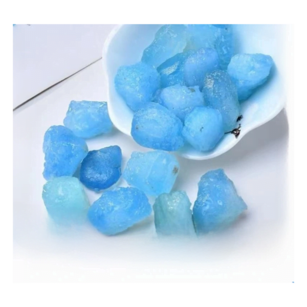 Natural Aquamarine Raw Stone/Aromatherapy Diffuser Stone - Image 2