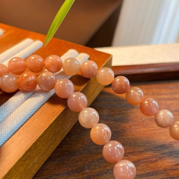 Natural Sunstone Clavicle Chain - Image 3