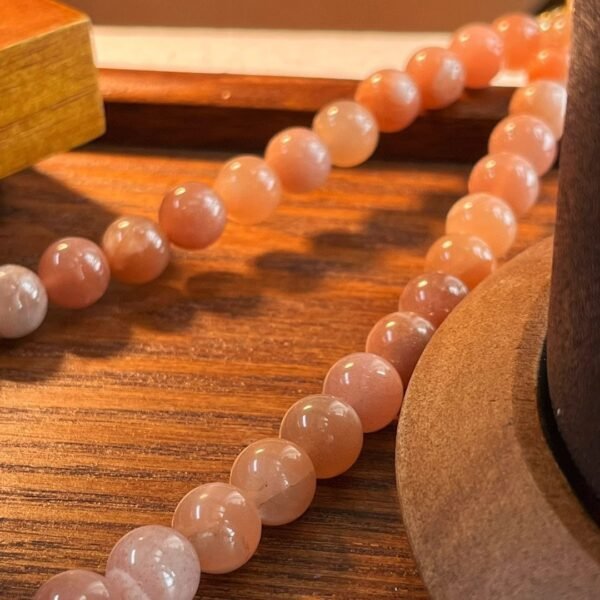 Natural Sunstone Clavicle Chain - Image 4