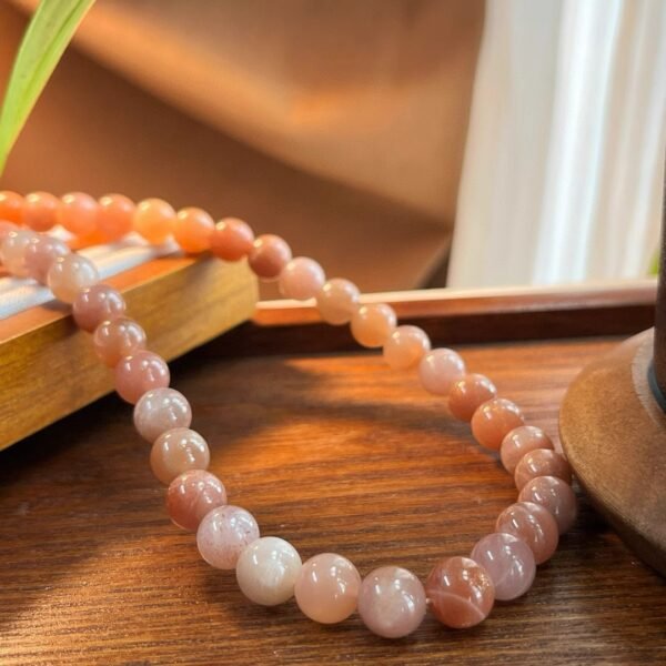 Natural Sunstone Clavicle Chain - Image 5