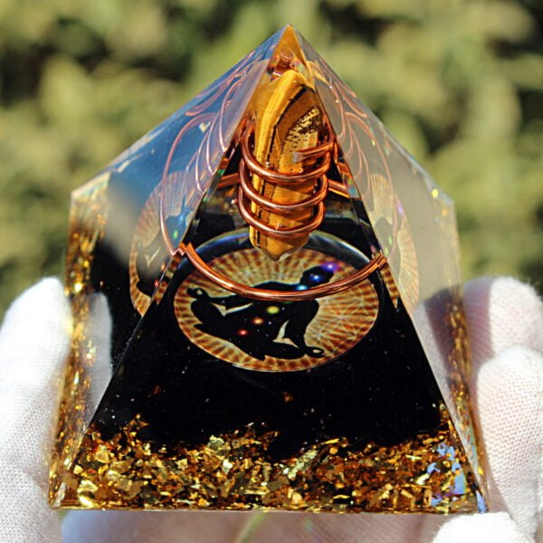 Tiger's Eye and Obsidian Pyramid - Image 4