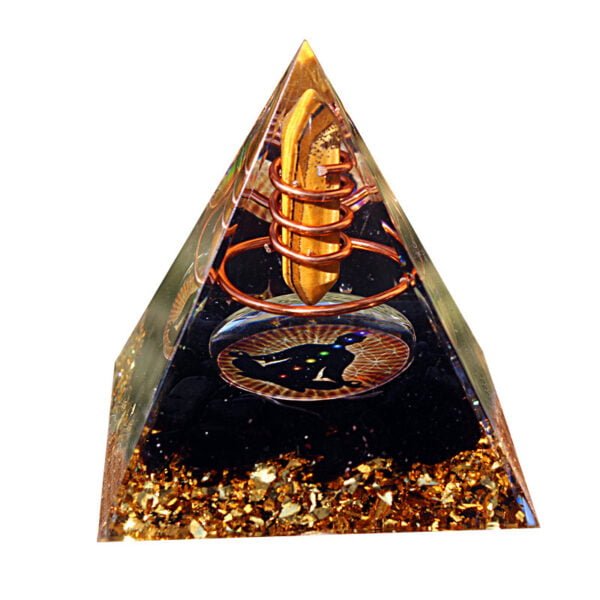 Tiger's Eye and Obsidian Pyramid - Image 3