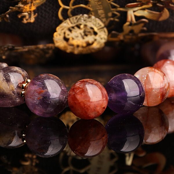 Nine Purple Fire Dragon Bracelet - Image 4