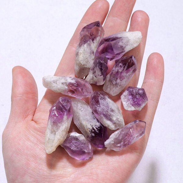 Natural Brazilian Amethyst Tooth Chips