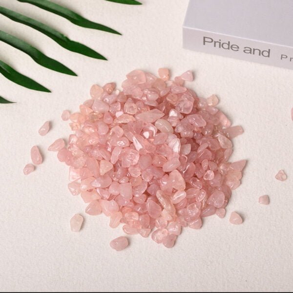 Natural Rose Quartz Gravel