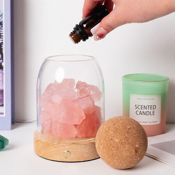 Crystal Meditation Aroma Lamp