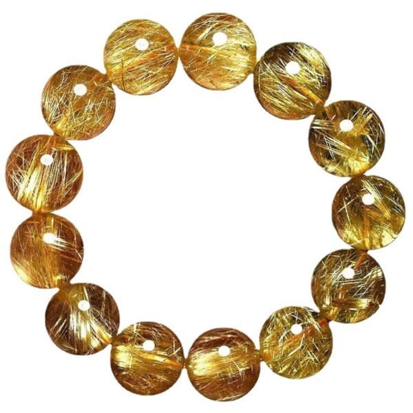 Golden Rutilated Quartz Bracelet - Image 3