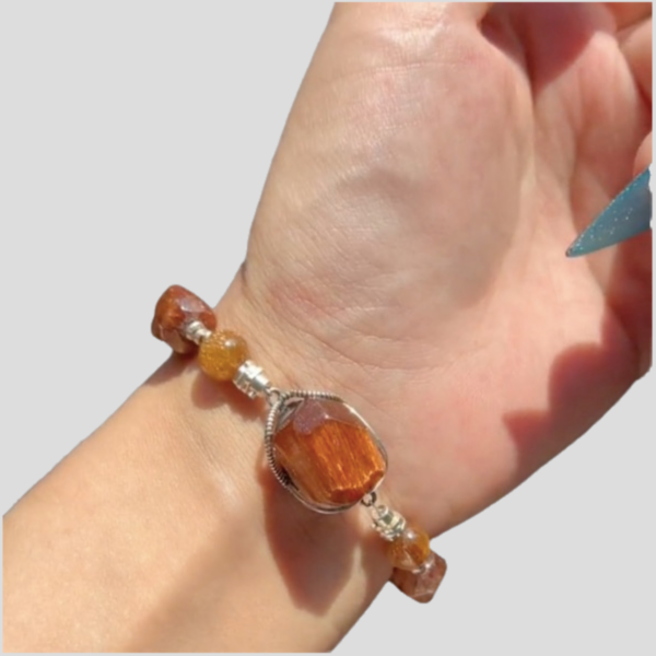 Radiant Copper Rutile Bracelet