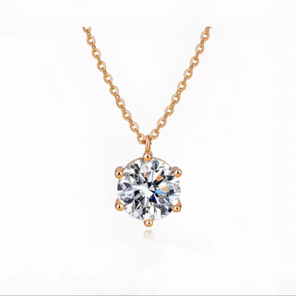 Eternal Sparkle Solitaire Necklace - Image 4